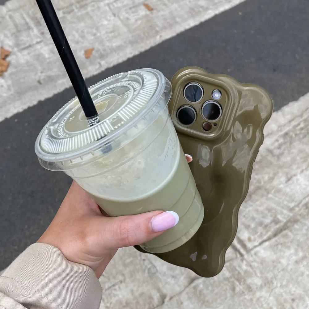 Comfort Detail 3D Bubble Phone Case - Pistachio