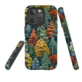 Hybrid Build Texture iPhone MagSafe Tough Case -  Bavarian Forest