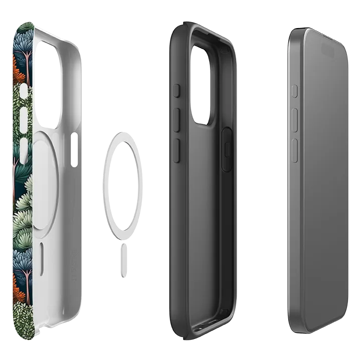 iPhone MagSafe Tough Case -  Bavarian Forest Rugged Feel Luxury Surface Layer