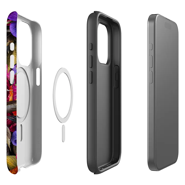 Modern Texture Build Flexible Grip Form iPhone MagSafe Tough Case -  Luminous