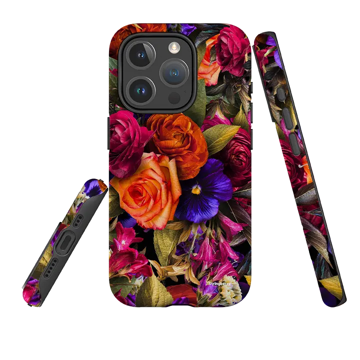 iPhone MagSafe Tough Case -  Luminous Rugged Texture Elegant Pattern