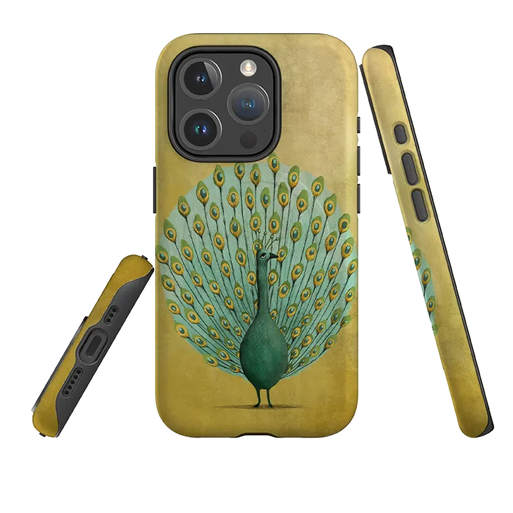 Elegant Build iPhone MagSafe Tough Case - Peacock By Maja Lindberg