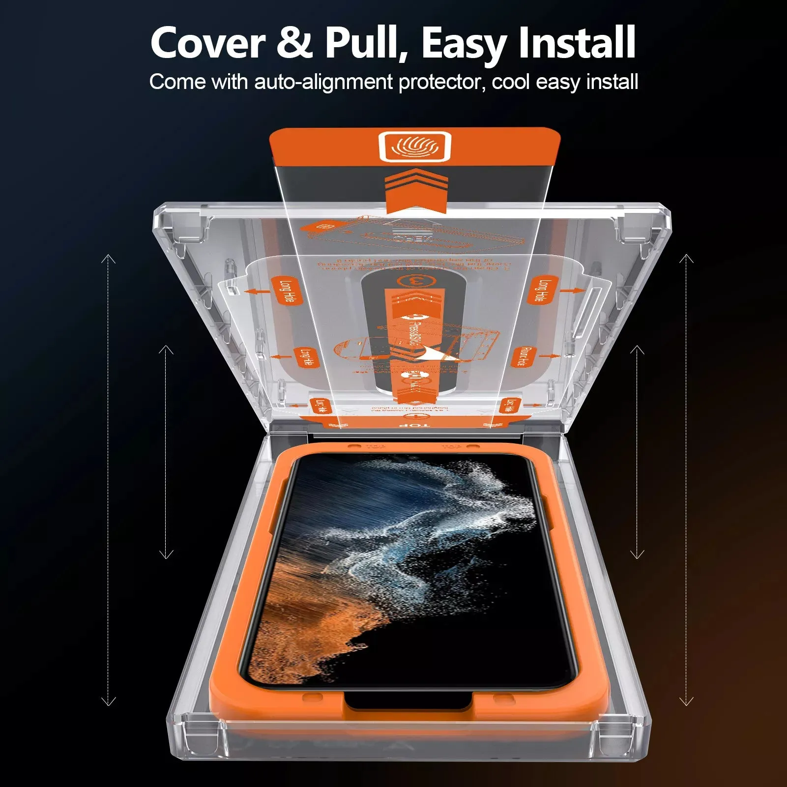 Premium Screen Protector with Specially Designed Box for Galaxy S23 Series Tablet Screen Armor scratch safe protector