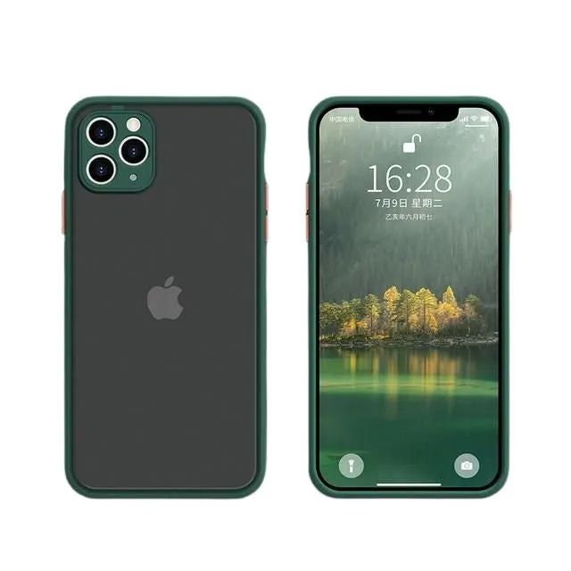 Awesome Colour Frame Phone Case For iPhone Protective Finish Color Layer