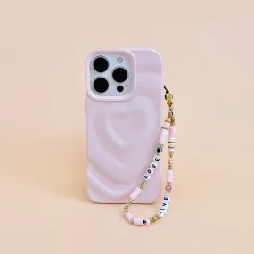 Customizable Gear Beaded Phone Strap - Feel the Love