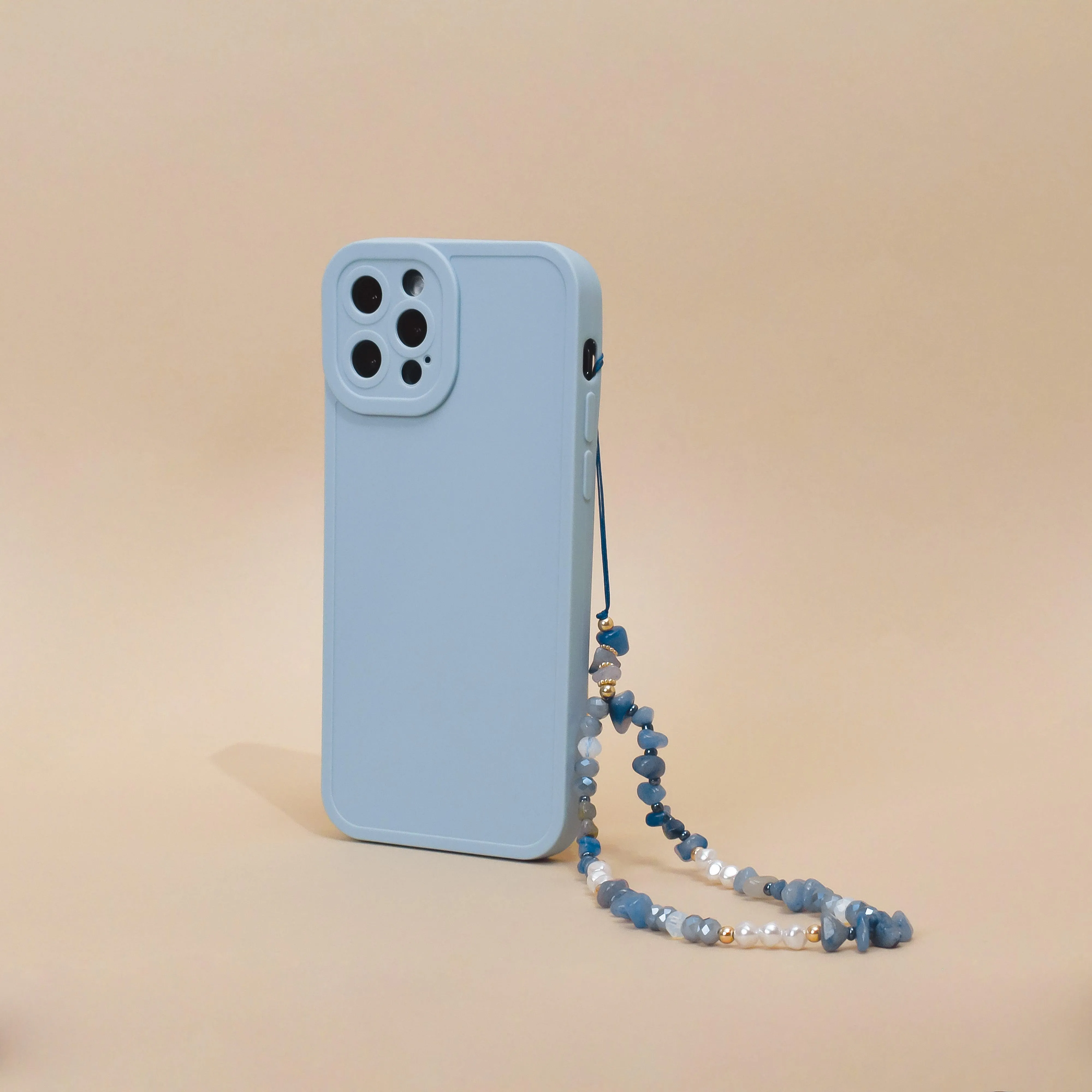 Beaded Phone Strap - Ocean Eyes kayaking Indoor Use