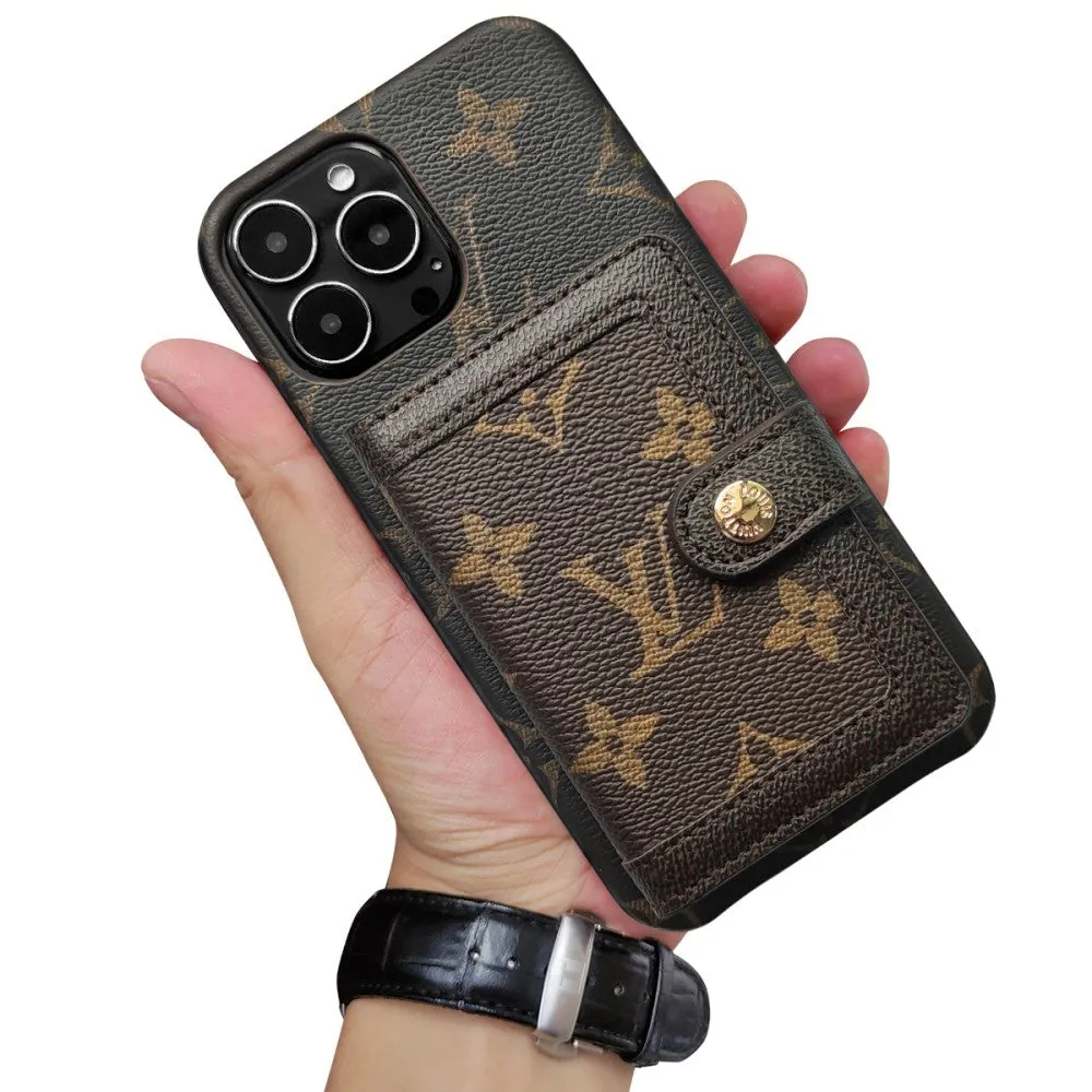 Beautiful luxury iphone case with credit card holder Comfort Use