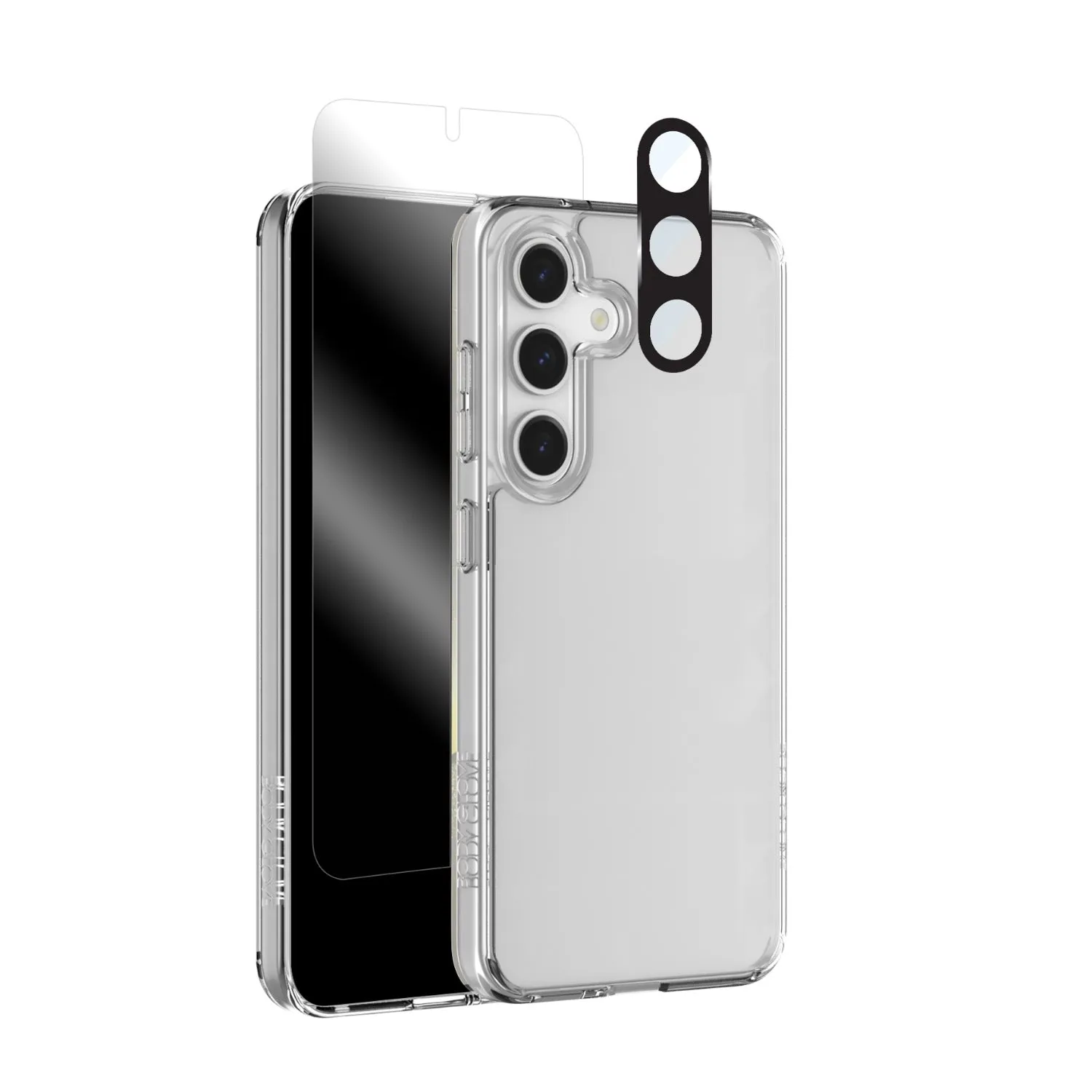 Body Glove 3-In-1 Protection Bundle - Samsung Galaxy S25 (BG-BUN1-GXS25) luxury phone protection Student Screen Protection