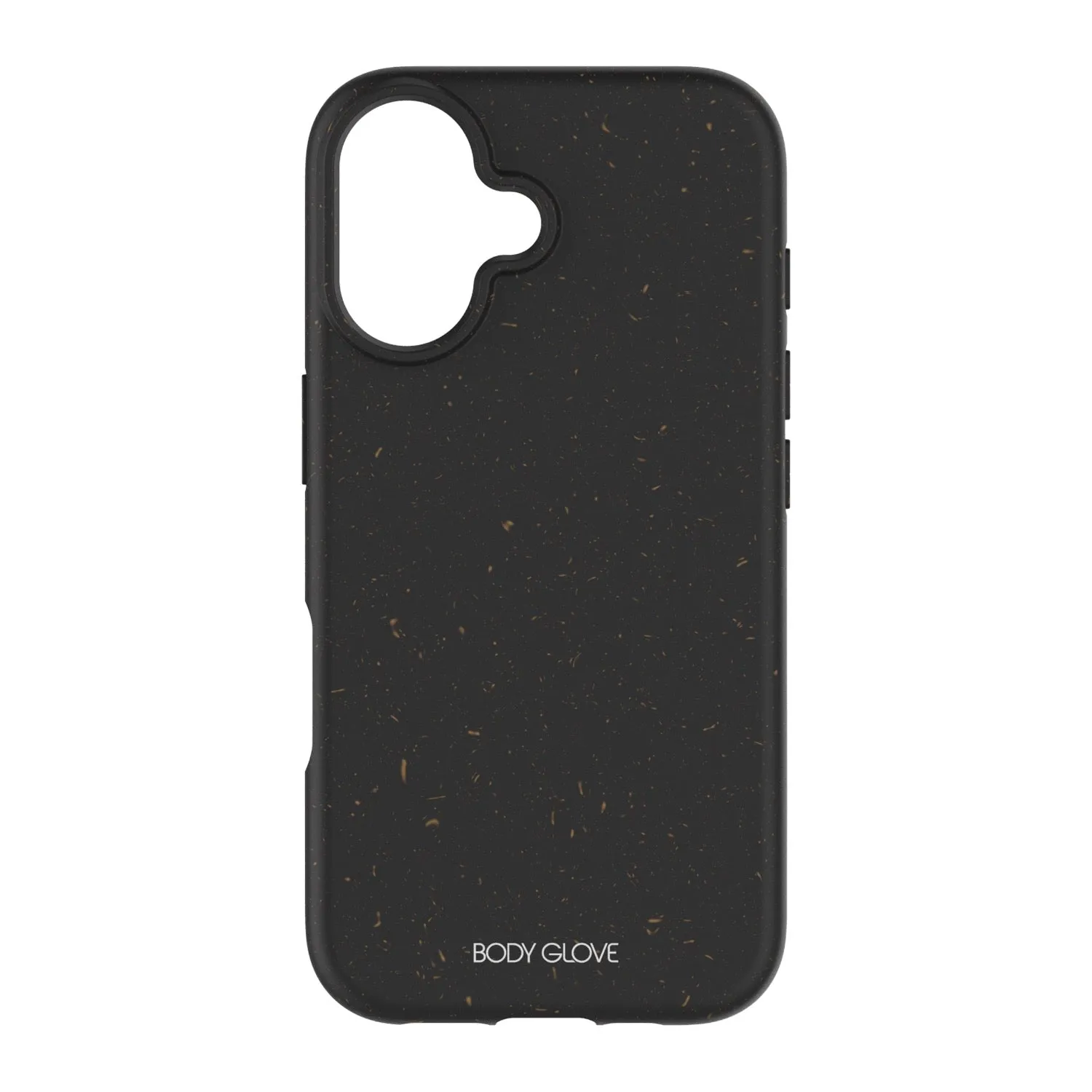 Glossy Texture Layer Body Glove 4Earth Bio Case - Apple iPhone 16 - Black (BGECO-IP16-BK)