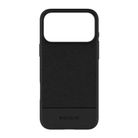 Minimal Surface Layer Vivid Pattern Body Glove Astrx Case - Apple iPhone 17 Pro Max - Black (BGAST-IP17PM-BK)