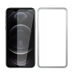 Body Glove Easy Apply Tempered Glass Screen Protector - Apple iPhone 12 Pro Max kitchen safe protector perfect visibility film