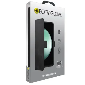 Premium Protection Rugged Finish Body Glove Flip Series - Samsung Galaxy S24 - Black