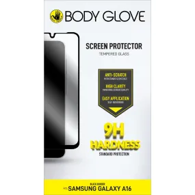 Body Glove Tempered Glass Screen Protector - Samsung Galaxy A16 - Black Border (BGSGFGTG-GA16) Screen Shield Max Plus