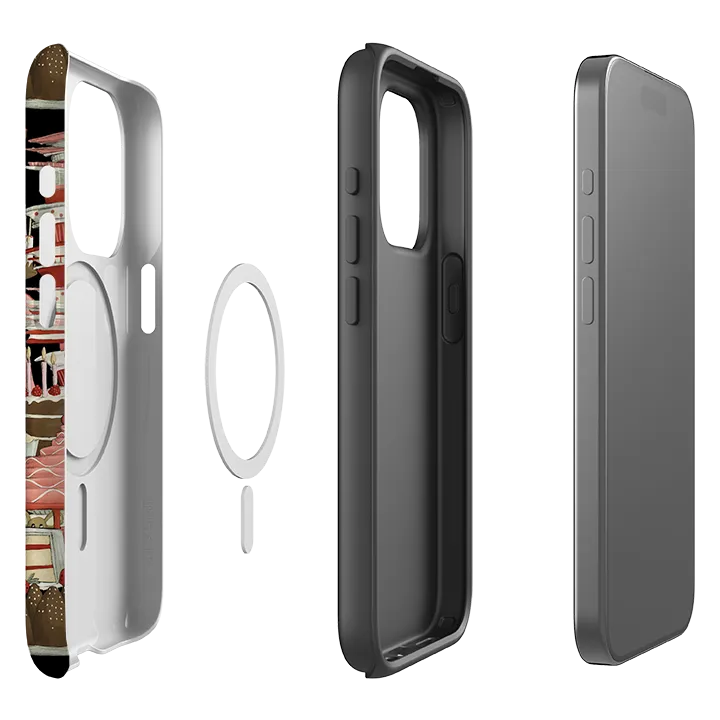 Premium Feel Slim Profiled iPhone MagSafe Tough Case - Pastry By Maja Lindberg