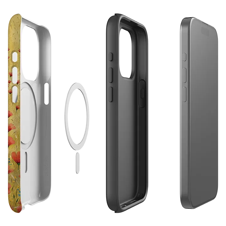 Strong Texture iPhone MagSafe Tough Case - Field Of Hope By Maja Lindberg