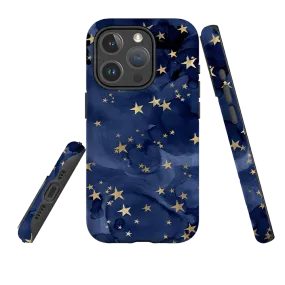 iPhone MagSafe Tough Case -  Stormy Stars Wireless Compatible Smooth Design