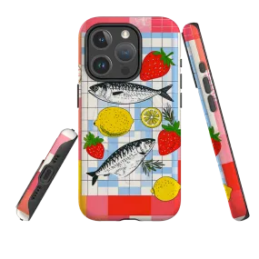 iPhone MagSafe Tough Case - Sardines For Two Matte Layer