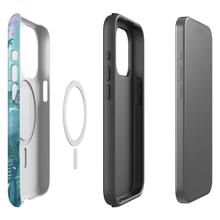 iPhone MagSafe Tough Case - Blossom Tree By Mary Stubberfield Rugged Surface Build Light Build