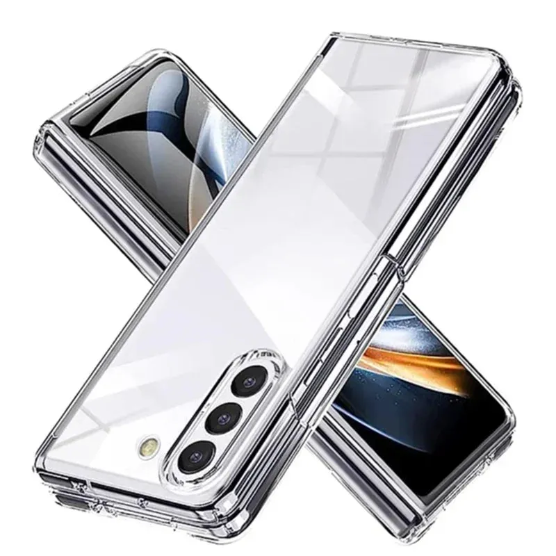 Comfort Use Clear Phone Case for Samsung Galaxy Z Fold 5