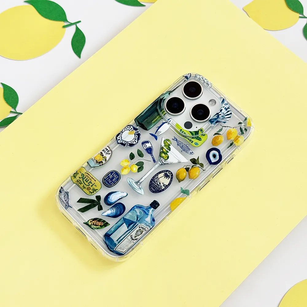 Clear Phone Case - Martini Coast Lightweight Build Quality