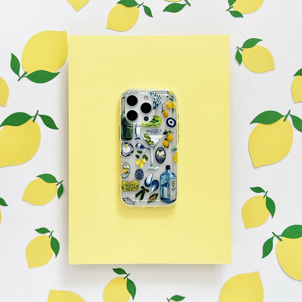 Clear Phone Case - Martini Coast Hybrid Touch