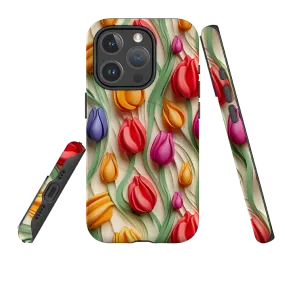 iPhone MagSafe Tough Case - Leiden Tulips Comfort Edge Layer