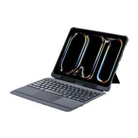 Sleek Form Body Glove Bluetooth Keyboard With Touch Pad  - Apple iPad Pro 13 (2024) (BGKB-TIPP13-BK)