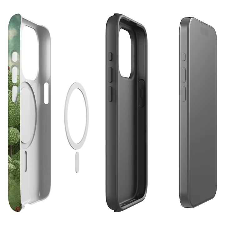 iPhone MagSafe Tough Case - Alice By Maja Lindberg Matte Pattern Design Luxury Look