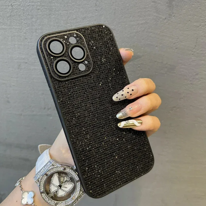Sparkly Glitter Liquid Case for iPhone ?C Stylish and Protective Cover Bold colors