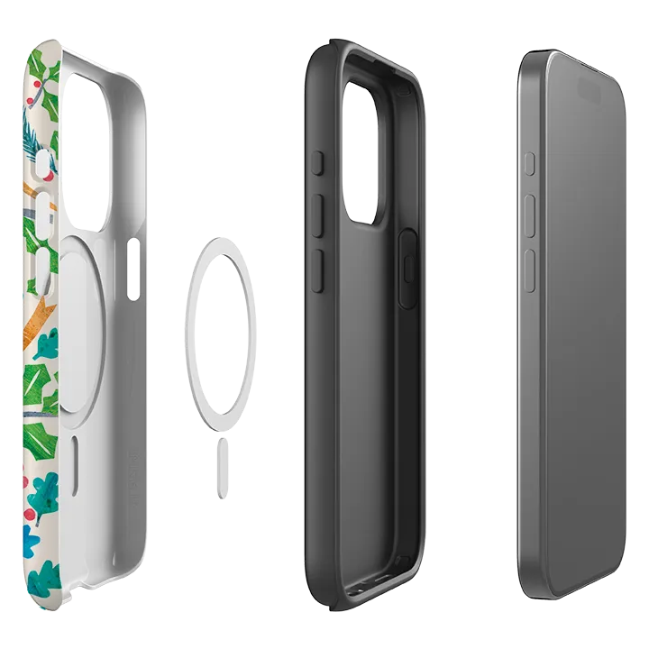 iPhone MagSafe Tough Case - Robins By Tracey English Rugged Design