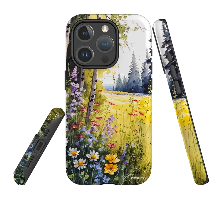 Matte Pattern Layer Smooth Edge Design iPhone MagSafe Tough Case - Seat Sandal