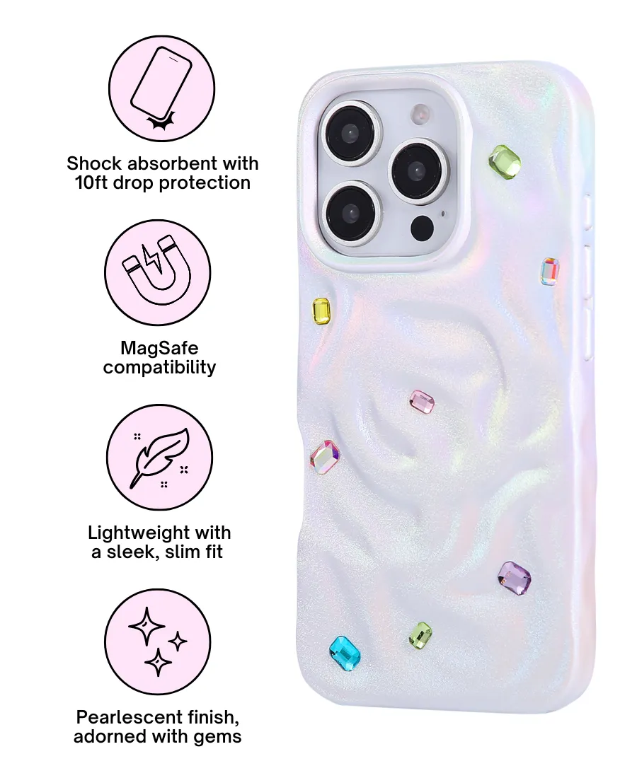Hand Feel Pearl Fantasy MagSafe Phone Case
