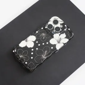 Classic Texture Wavy Phone Case - Mono Flora