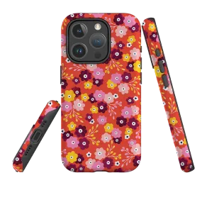 Strong protection iPhone MagSafe Tough Case -  Cherry Blossom I By Ali Brookes
