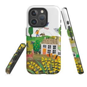 Stylish Detail iPhone MagSafe Tough Case - Countryscape III By Tracey English
