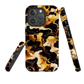 Modern Look Finish iPhone MagSafe Tough Case - Fire Marble