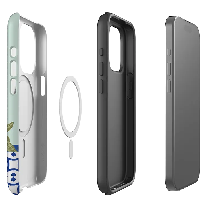 iPhone MagSafe Tough Case -  Lemons By Kate Heiss Protective Build