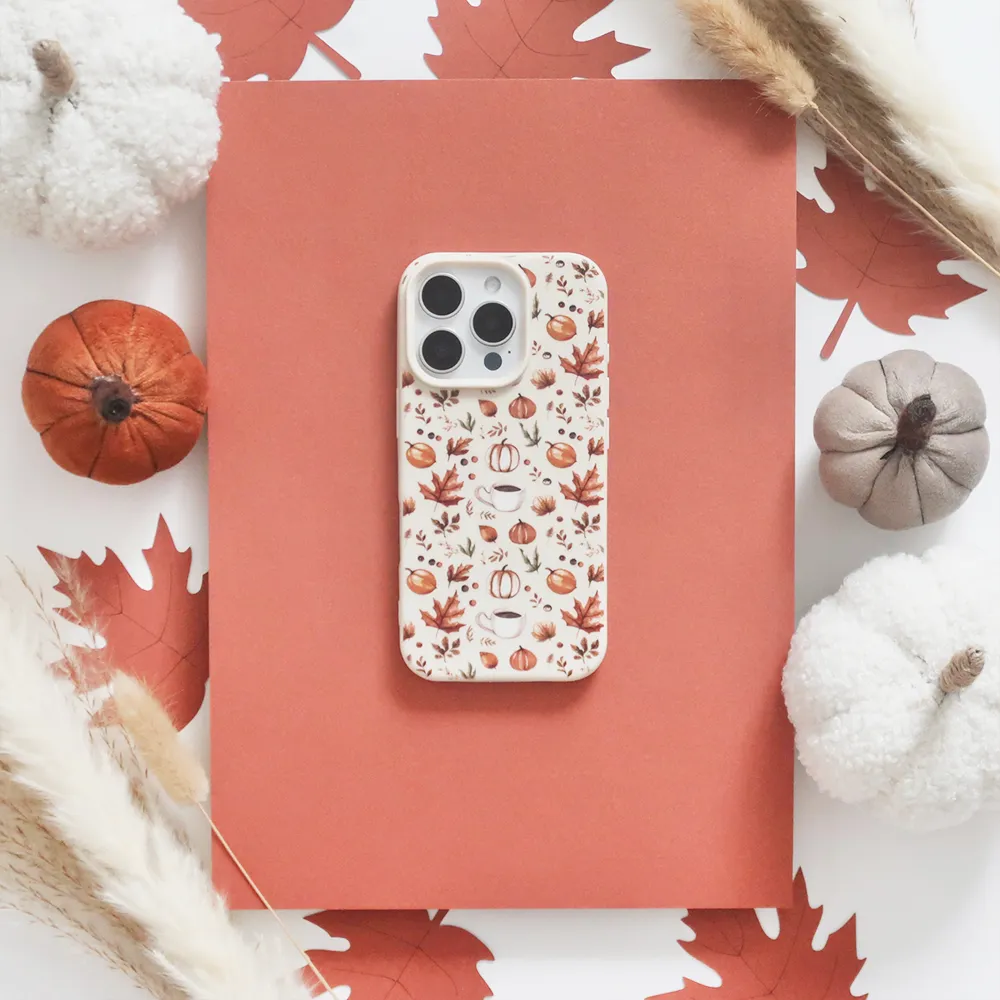 Cosy Autumn Phone Case Vibrant Finish