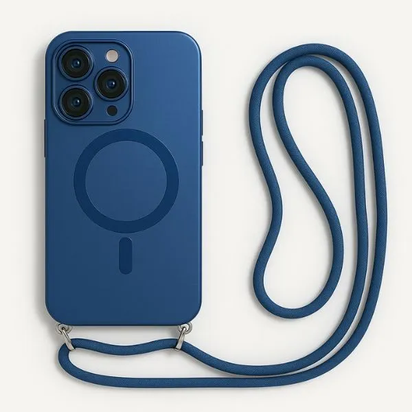 Crossbody Lanyard Magsafe Case For iPhone Protective Frame