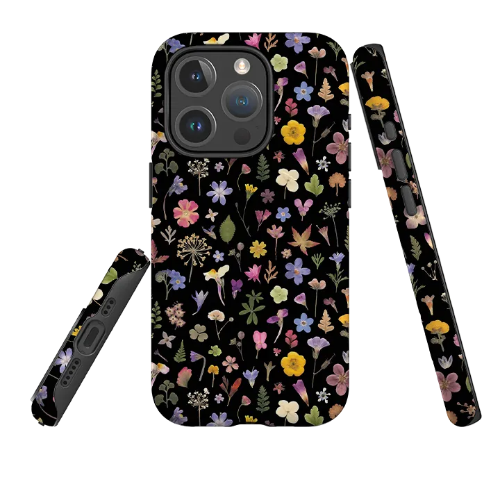 Hybrid Edge iPhone MagSafe Tough Case -  Flower Meadow By Helen Ahpornsiri