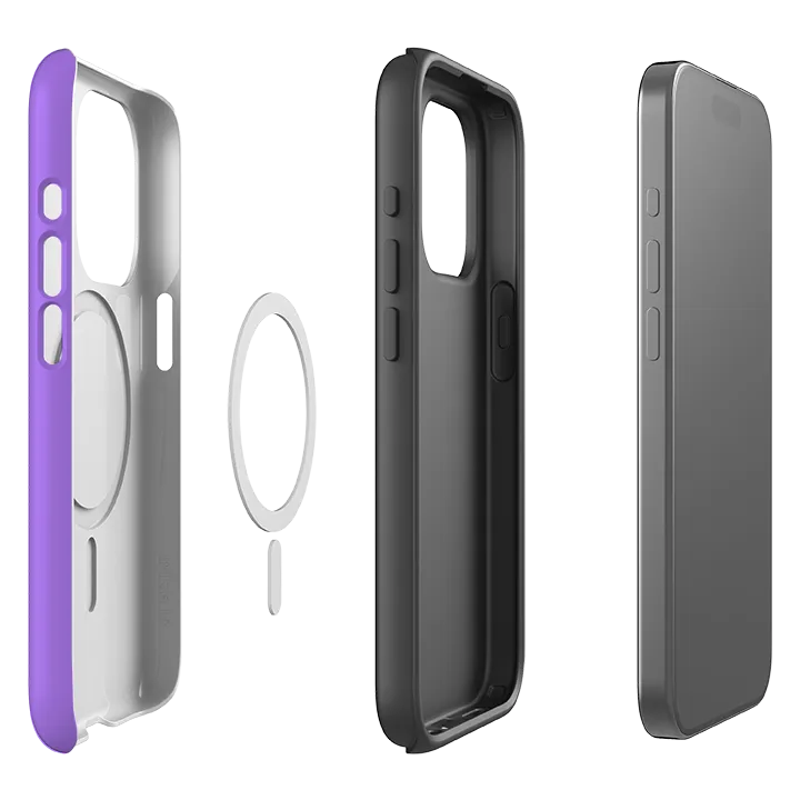 Premium Touch iPhone MagSafe Tough Case -  Cape Town Purple