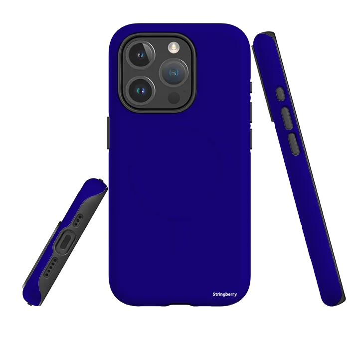 iPhone MagSafe Tough Case -  Hanoi Blue Strong Texture