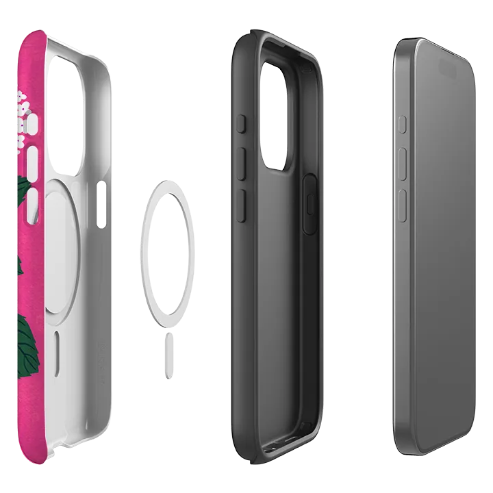 iPhone MagSafe Tough Case -  Hydrangea By Madalina Andronic Stylish Detail