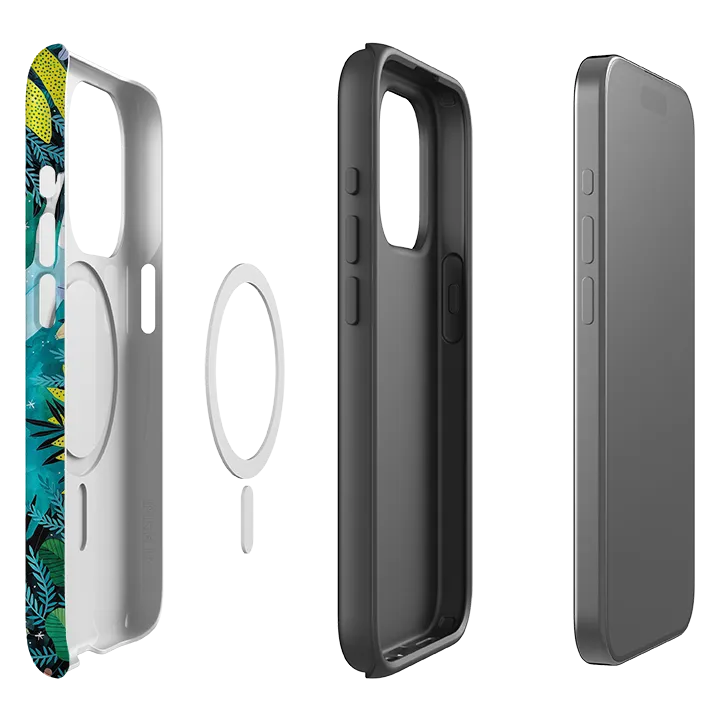 Vivid Design Texture iPhone MagSafe Tough Case -  Night Swimming By Madalina Andronic