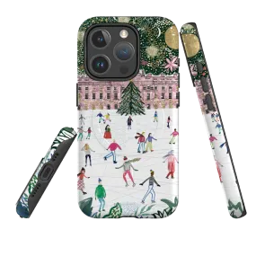 iPhone MagSafe Tough Case - Skating At Somerset House By Emma Frances Grant Hard Plastic Protective Design Layer