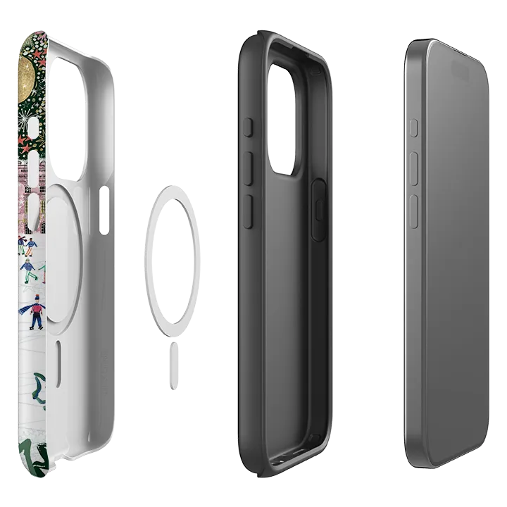 iPhone MagSafe Tough Case - Skating At Somerset House By Emma Frances Grant Durable Frame Minimal Aesthetic