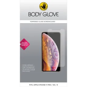 Edge-to-Edge Cover Screen Protection Film Body Glove Tempered Glass Screen Protector - Apple iPhone XS Max