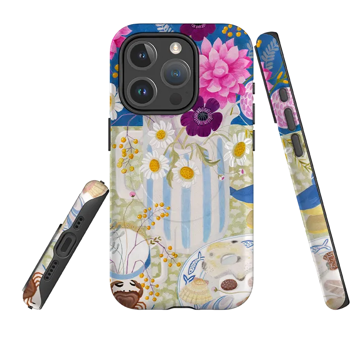 iPhone MagSafe Tough Case - Daisy By Bex Parkin Comfort Material Smooth Surface