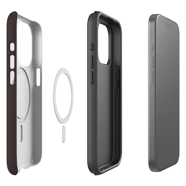 iPhone MagSafe Tough Case -  Porto Brown Grip Assist