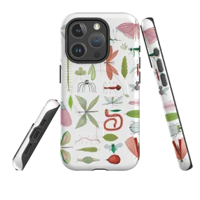 iPhone MagSafe Tough Case -  Insects By Maja Lindberg Soft touch layer professional accessory